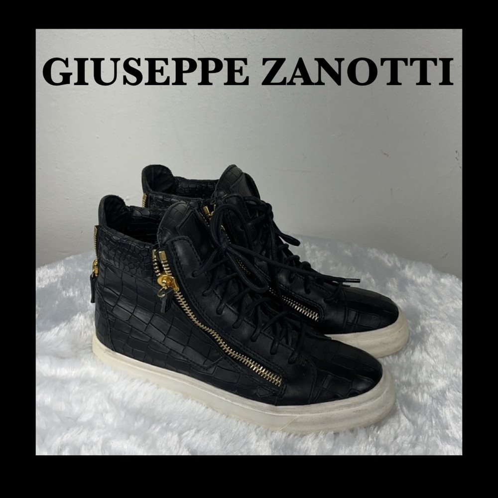 GIUSEPPE ZANOTTI KRISS CROK SNEAKERS